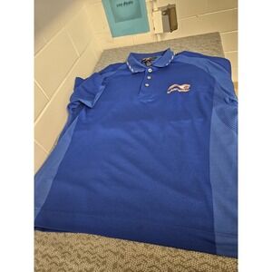 Pro‎ Celebrity Shirt Mens XXL 2X Blue Eagle Football Polo Vintage